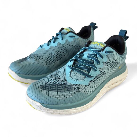 Keen WK400 Women’s Running Shoes Blue Mesh Comfort Sneakers Size 8 - Picture 4 of 11